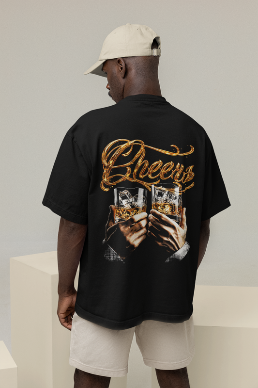 IN WHISKEY WE TRUST Oversized Shirt